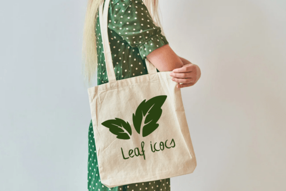 Leaf Icon Font PNG with transparent background - Preview 5