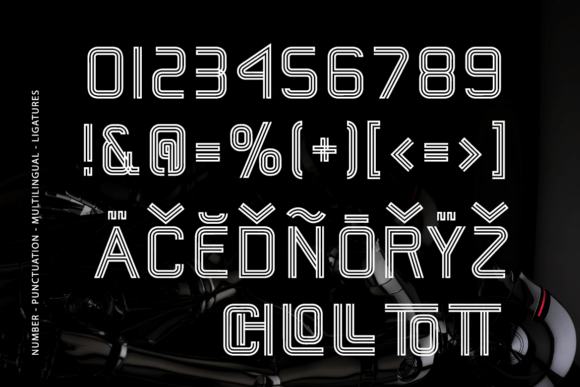 Lindery Font PNG with transparent background - Preview 6