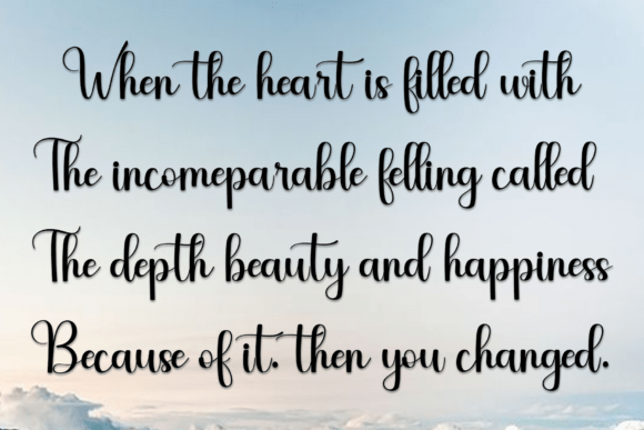Moana Font PNG with transparent background - Preview 6