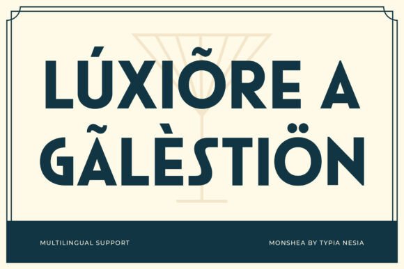Monshea Font PNG with transparent background - Preview 2