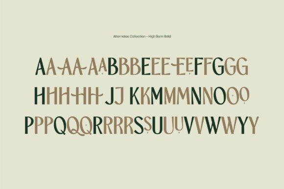 Orcherum Font PNG with transparent background - Preview 5
