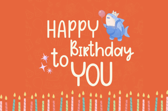 Paper Wink Font PNG with transparent background - Preview 4