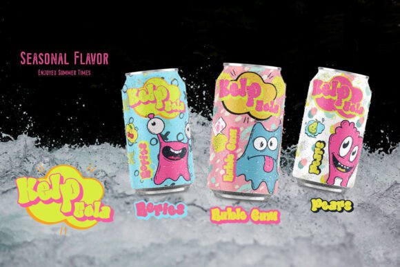 Party Pop Font PNG with transparent background - Preview 6