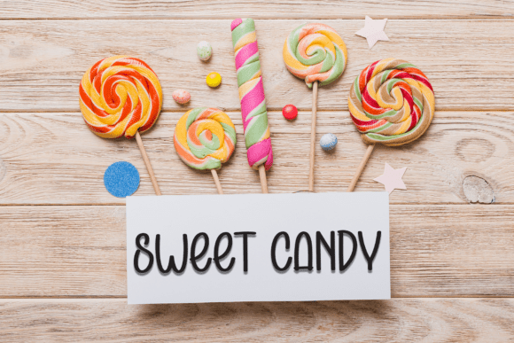 Pinky Vibes Font PNG with transparent background - Preview 4