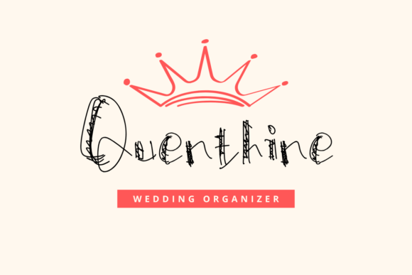 Quirkynote Font PNG with transparent background - Preview 3