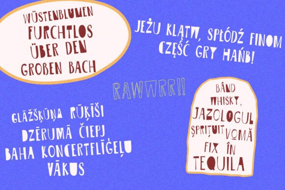 Saymour Font PNG with transparent background - Preview 6