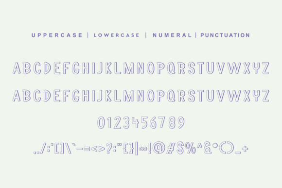 School Browad Font PNG with transparent background - Preview 2