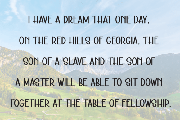Sheep Farming Font font preview - 5