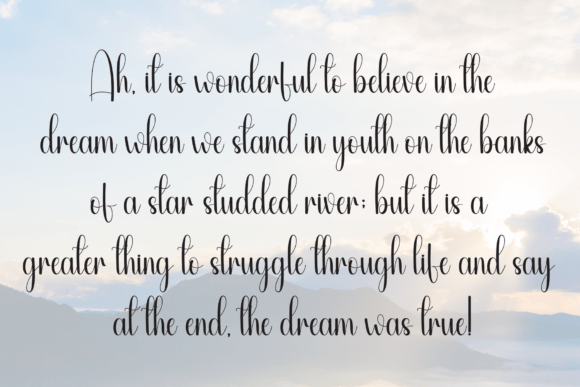 Autography Font - Preview 5