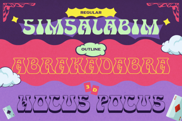 Balads Font PNG with transparent background - Preview 3