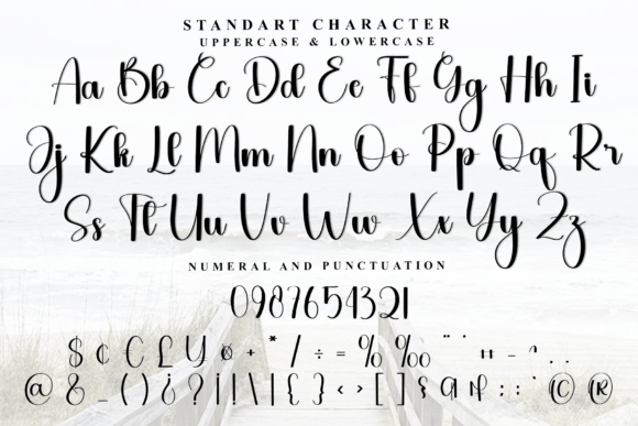 Bitterly Font PNG with transparent background - Preview 3