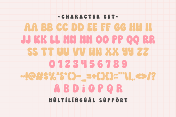 Bubble Vibes Font - Preview 1