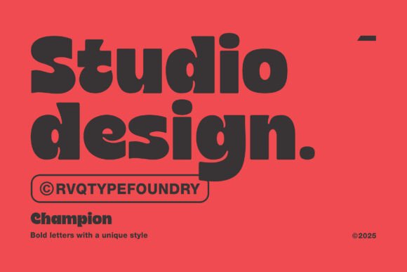 Champion Font - Preview 2