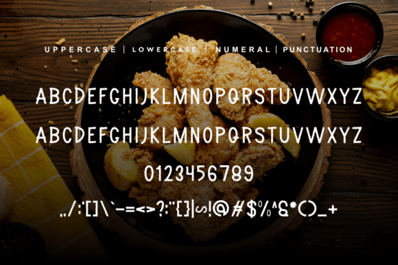 Chicken Crayon Font PNG with transparent background - Preview 2
