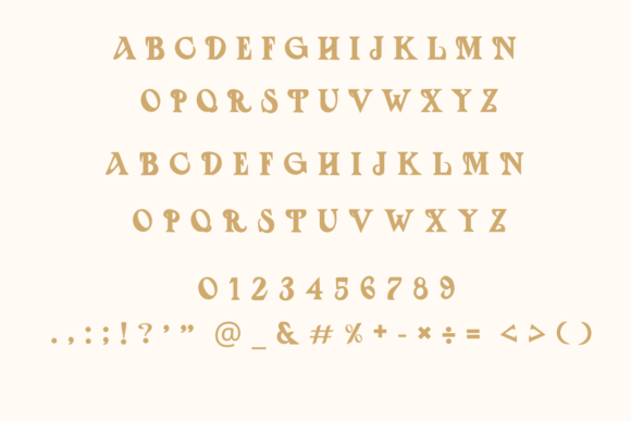Classic Font - Preview 1