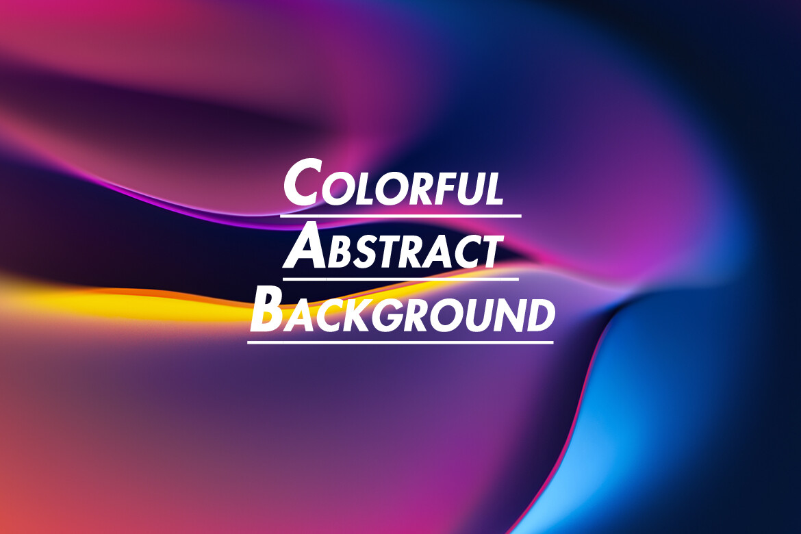 Colorful Abstract Background Graphic by BazziBa · Creative Fabrica