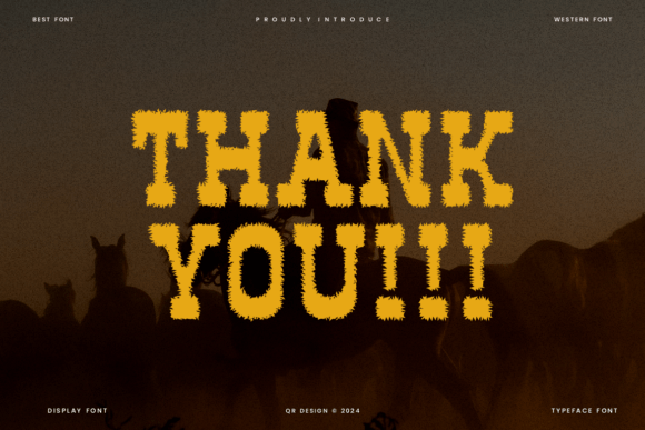 Cowboy Rough Font - Preview 4