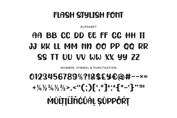 Flash Stylish Font - Preview 6