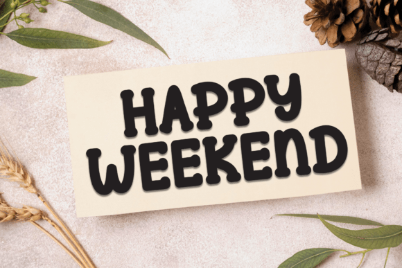 Friday Font - Preview 4