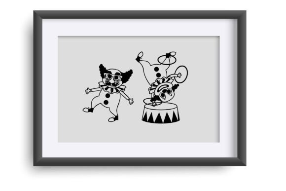 Jolly Circus Clowns Font font preview - 3