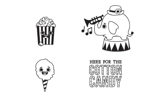 Jolly Circus Font PNG with transparent background - Preview 5