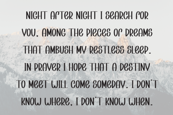 Meet Love Font PNG with transparent background - Preview 5