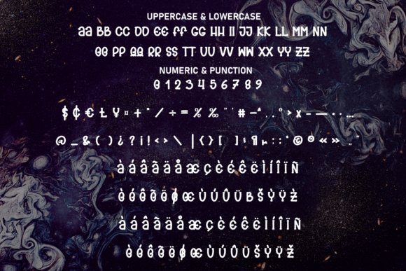 Mistic Font PNG with transparent background - Preview 6