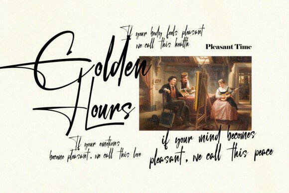 Palgerso Cotsyd Font PNG with transparent background - Preview 4
