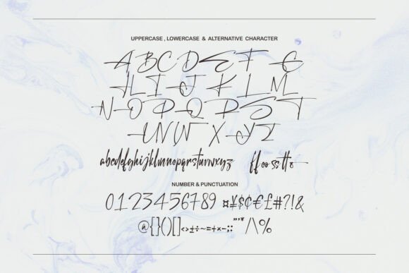 Palgerso Cotsyd Font PNG with transparent background - Preview 6