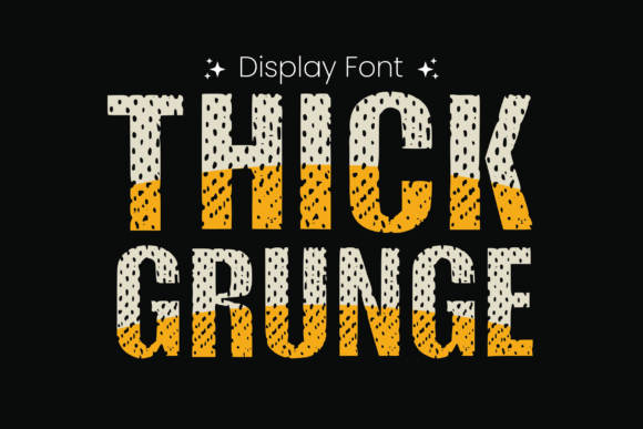 Retro Grunge Font PNG with transparent background - Preview 1