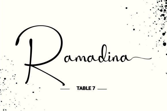 Rigalia Font PNG with transparent background - Preview 4