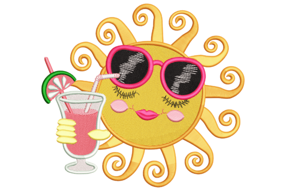 Summer Sun with Drink