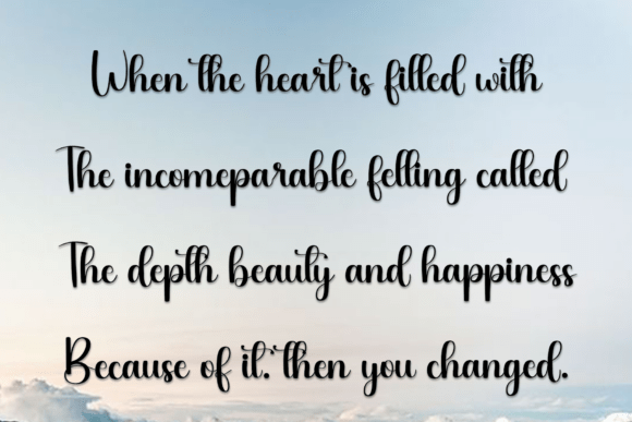 Aesthetic Havenlight Font - Preview 6
