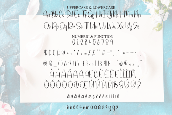 Alphabet Font - Preview 6