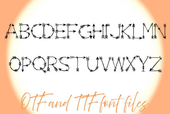 Arrow Font - Preview 1