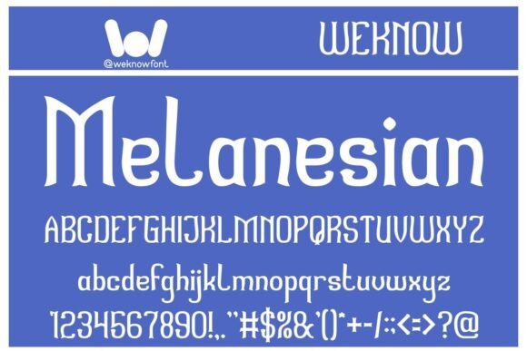Austronesia Font - Preview 1