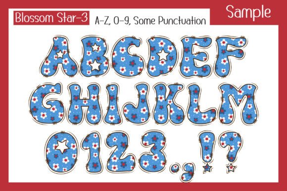 Blossom Star Font - Preview 4