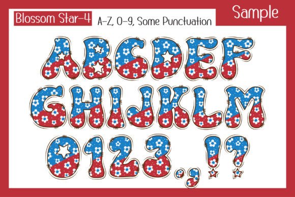 Blossom Star Font - Preview 5