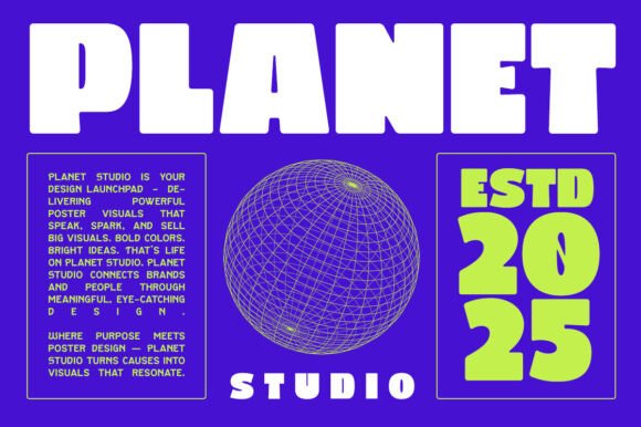 Bloxie Font - Preview 1