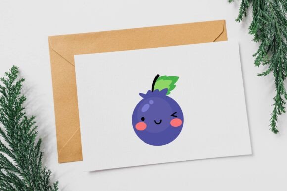 Blueberry Tart Emojis Font - Preview 4