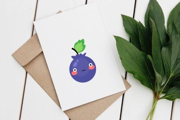 Blueberry Tart Emojis Font - Preview 5