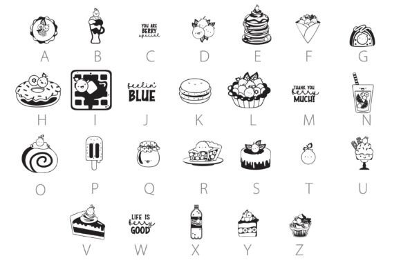 Blueberry Tart Font - Preview 2