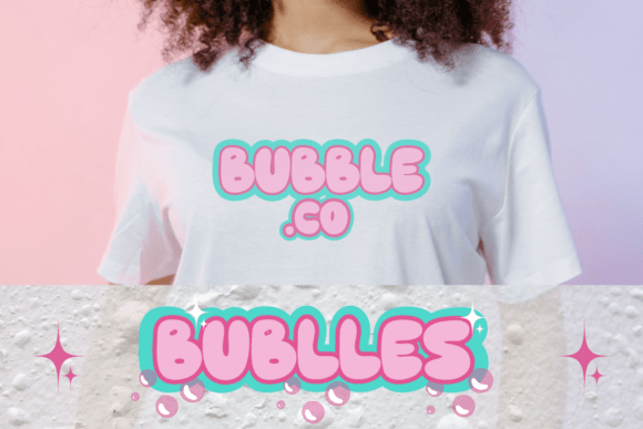 Bublles Font - Preview 2