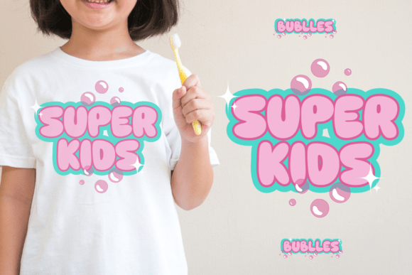 Bublles Font - Preview 4