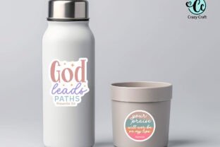 Christian Digital Stickers Svg Bundle Graphic by Crazy Craft · Creative ...