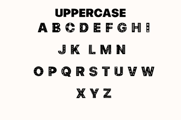 Cute Sticker Font - Preview 1