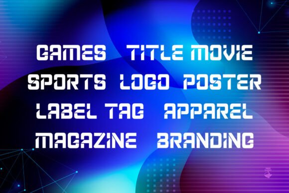 Cutting Font - Preview 3