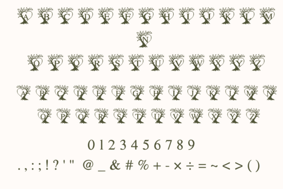 Dreaming Tree Font - Preview 1
