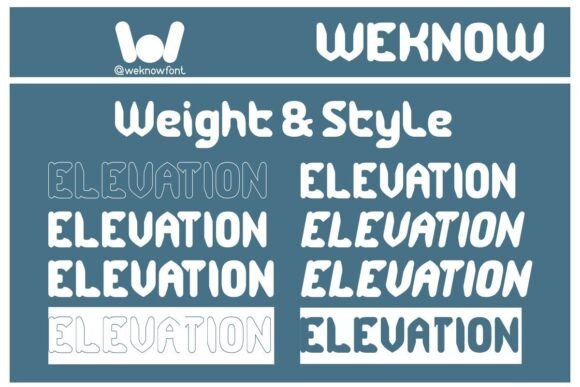 Elevation Font - Preview 6