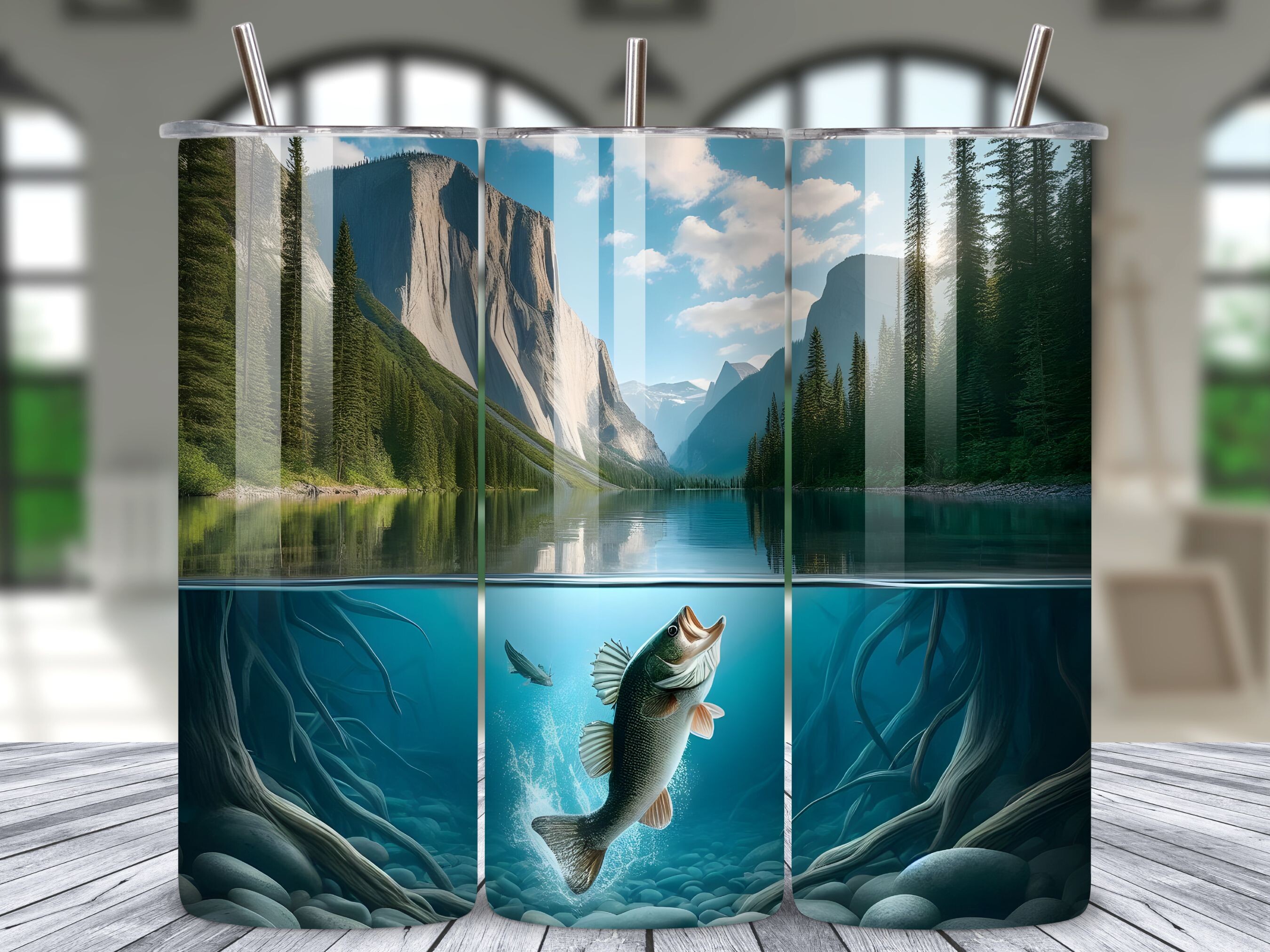 Fishing Tumbler Wrap Sublimation PNG Graphic by LAZY ANT · Creative Fabrica